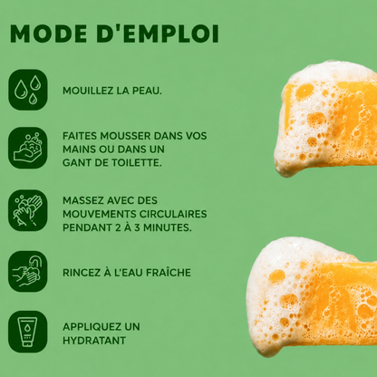 Savon bio anti-tâches au Curcuma & Acide Kojic